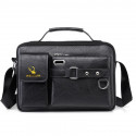 Men & Women Shoulder Bag (Black)