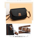 PU Leather Handbags Women Fashion Crossbody Bags(Orange)