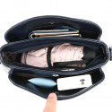 3 Layers Luxury Messenger Crossbody Bags ( maroon colour )