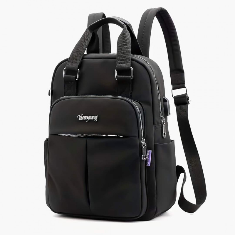 Travel And School Bag Pack (Black)
