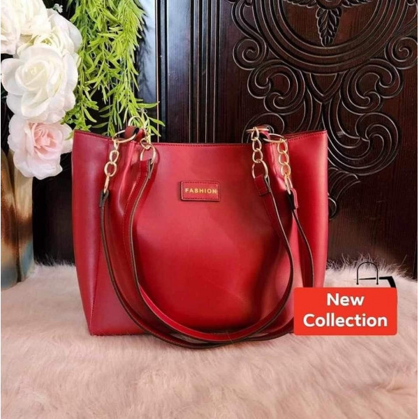 Signature Classic shoulder women's tote bags(Marun)
