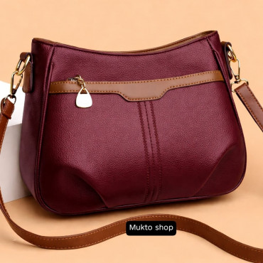 Fashion Shoulder Crossbody Bag(Marun)