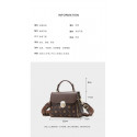 New Fashionable Printed Portable Shoulder Crossbody Bag