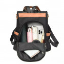 Women Large Capacity Outdoor Tote Bag ( Orrange/ black)