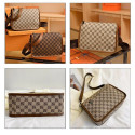 Women Luxurys Designers Bags Messenger Ivhandbag  (Khaki)