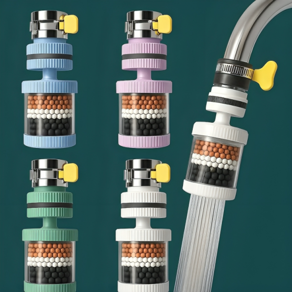 ১ পিস- Water Filter Tap 6 Layers ( 360° রোটেটেবল )