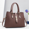 New Atmospheric PU Leather Luxurious Texture Bag for Ladies (Chocolate)