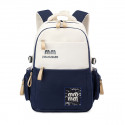  Schoolbags, College Cute Large-Capacity Backpacks, Simple Casual Backpacks(Blue)