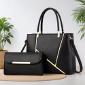 High Quality Crossbody Bag Handbags Luxury Shoulder Handbags With Matching Wallets For Women (Black)