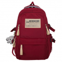 Aesthetic Large Capacity Cute Backpack (Marun)
