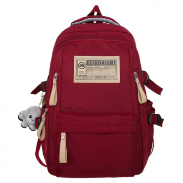 Aesthetic Large Capacity Cute Backpack (Marun)