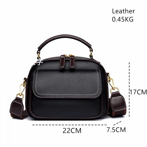 New Sac a Main Women Handbag soft small Shoulder Pu Leather Tote Hand Bags for Ladies(Off-White)