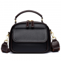 New Sac a Main Women Handbag soft small Shoulder Pu Leather Tote Hand Bags for Ladies(Black)