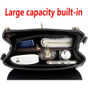 Latest Luxury Sling Shoulder Bags Women's Handbags Crossbody Bag (Black)