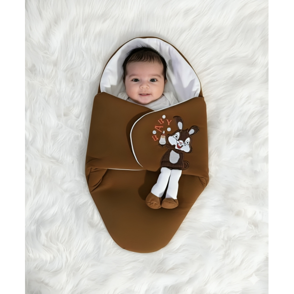 NEW ওরিজিনাল চায়না Baby Blanket (Coffe Color)
