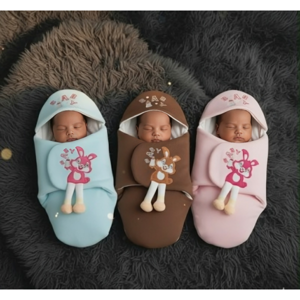 NEW ওরিজিনাল চায়না Baby Blanket (Coffe Color)