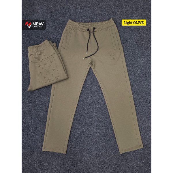 China Fabric Joggers Light Olive
