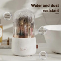 360° Rotating Makeup Brushes Holder 