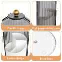 360° Rotating Luxury Makeup Brushes Holder