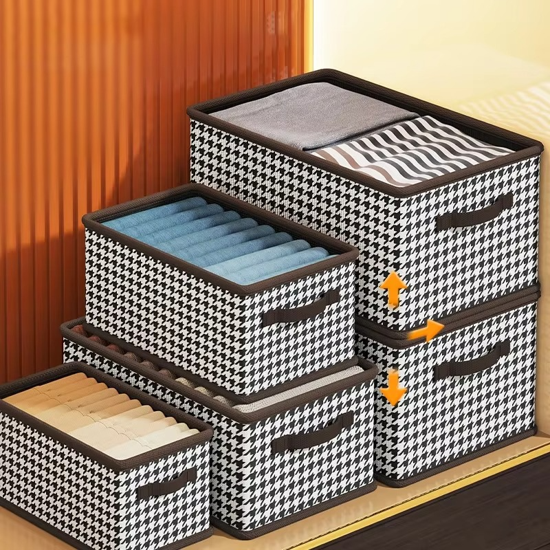 Printed Cloth Organizer Box