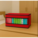 9 Grid large Transparent Full cover Cloth Organizer box