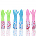 Long silicon hand gloves