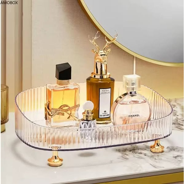 Makeup Perfume Tray and Bathroom Storage 