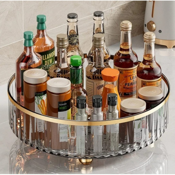 360-Degree Rotating Perfume/ Cosmetic/Kitchen  Organizer