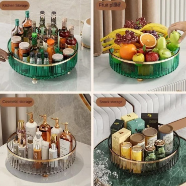 360-Degree Rotating Perfume/ Cosmetic/Kitchen  Organizer