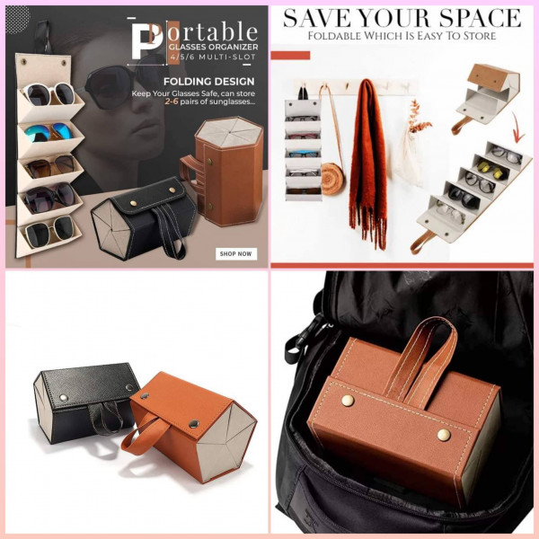 Folding Sunglasses Organizer