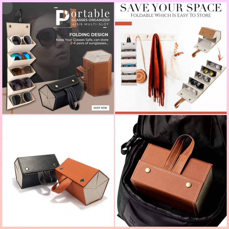 Folding Sunglasses Organizer