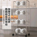 Light Luxury 3 & 4 Layer Transparent Acrylic Trolley Rack