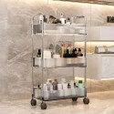 Light Luxury 3 & 4 Layer Transparent Acrylic Trolley Rack