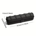 5-Slot Watch Travel Box, Hard Shell with Soft Pillow & Handle, for Men Women