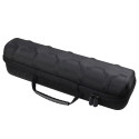 5-Slot Watch Travel Box, Hard Shell with Soft Pillow & Handle, for Men Women