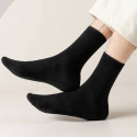 Solid Color Cotton Socks
