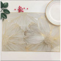 Dining Mats Set Square Shape ( 6 Pics) 