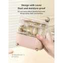 360° Rotating 3 Layer Grid Dressing Table Organizer