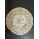 Dining Mats Set Round Shape ( 6 Pics)