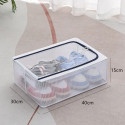 Foldable Large Capacity PVC Shoe Organizer Box