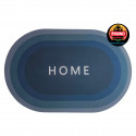 Waterproof Bathroom Door mats,The back side is made of rubber