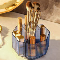 360° Rotating Acrylic Cosmetic Brushes Organizer 