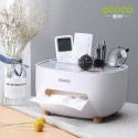 Desk Tissue Box Removable Tissue Boxes Slight Luxury Decorative Handkerchief Case Paper Storage Boxes For Home Car
