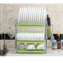 Modern design 3 tier kitchen dish drying rack