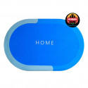 Waterproof Bathroom Door mats, The back side is made of rubber