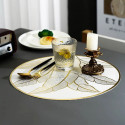 Dining Mats Set Round Shape ( 6 Pics)