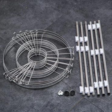 5 Layer Kitchen Pan Organizer Rack