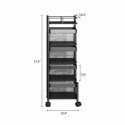 Multifunctional Rotating 5 layer Squire Vegetable Rack