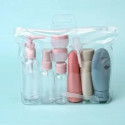 Travel Bottles Set With Storage Bag Travel Size Empty Liquid Cream Lotion Containers Fine Mist Spray Bottle Squeeze Tube