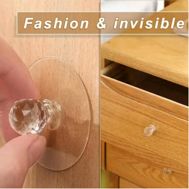 Wall Adhesived Diamond Hook( 10 Piese )